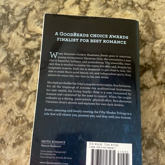 Fifty Shades Trilogy paperback books. - Picture 3 of 7